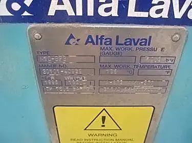 Alfa Laval M10-BFG Plate Heat Exchanger - 780 sq. ft.
