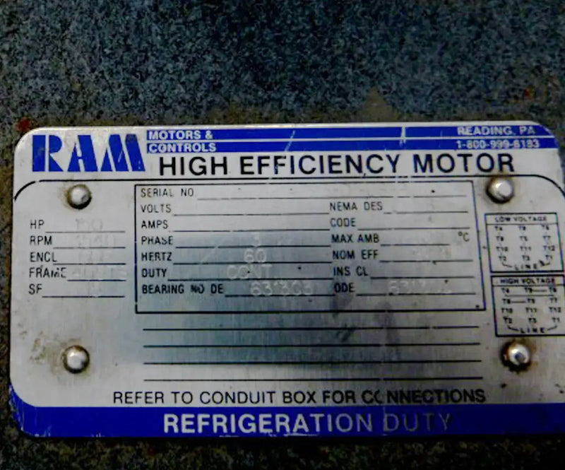 FES 350B/2510 Rotary Screw Compressor Package (Dunham-Bush 350B, 150 HP 230/460 V, FES Micro Control Panel)