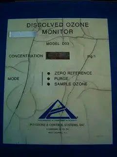 PCI Ozone and Controls Systems Inc. Dissolved Ozone Monitor