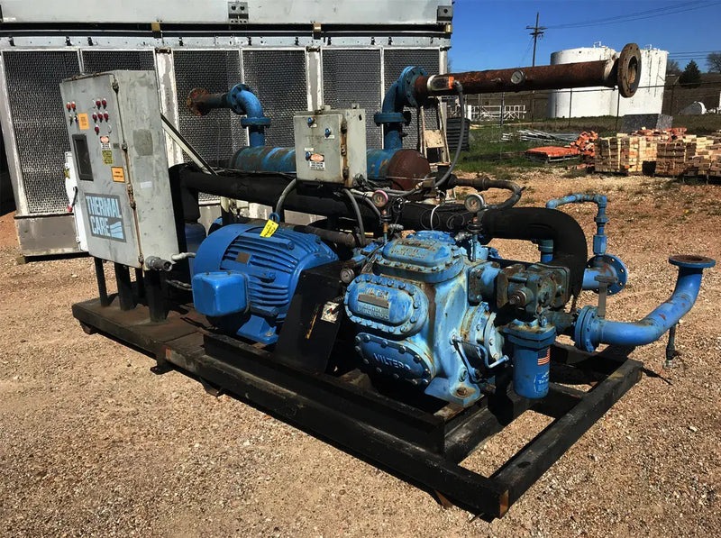 Thermal Care Water Cooled Chiller Skid - 125 HP
