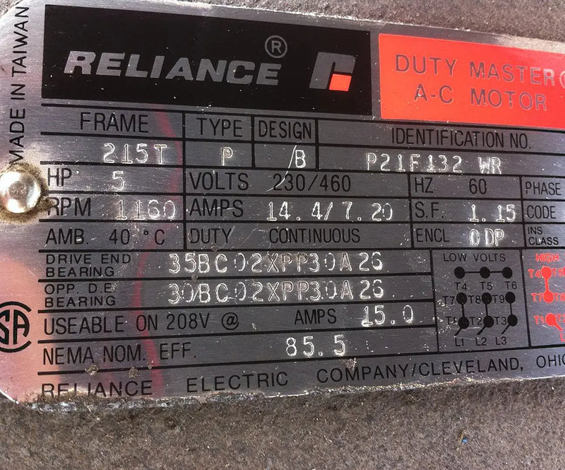 FES 350B/2510 Rotary Screw Compressor Package (Dunham-Bush 350B, 150 HP 230/460 V, FES Micro Control Panel)