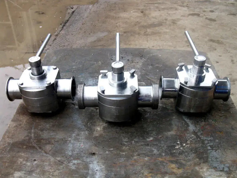 Hand Valve Chain Koltek 2-Way Stainless Steel Hand Valves - 3 in.