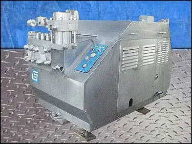 APV Gaulin 3 Cylinder Homogenizer with Micro Gap Head