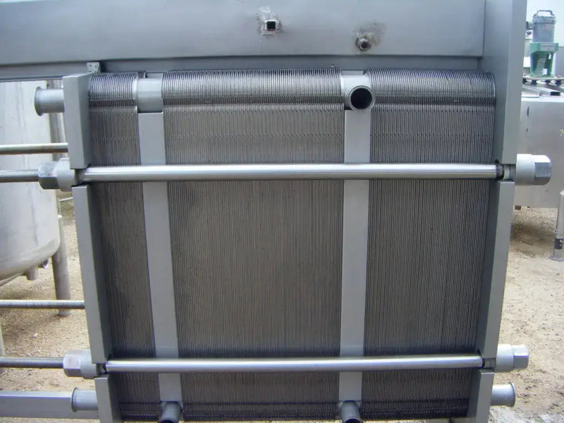 Alfa Laval Stainless Steel Heat Exchanger - 676 Sq. Ft.