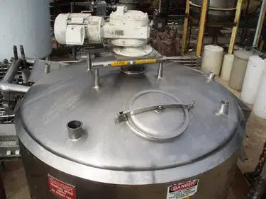 Cherry Burrell Stainless Steel Jacketed Batch Tank - 2500 Gallons