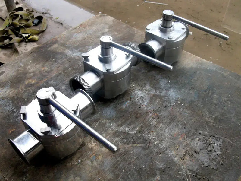 Hand Valve Chain Koltek 2-Way Stainless Steel Hand Valves - 3 in.