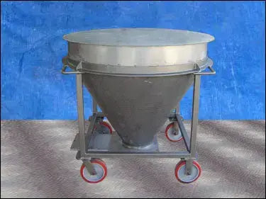 Stainless Steel Ingredient Hoppers - 70 Gallon