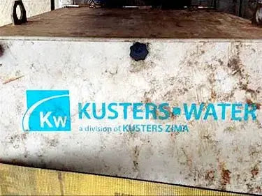 Transportador de deshidratación de acero inoxidable Kusters-Water