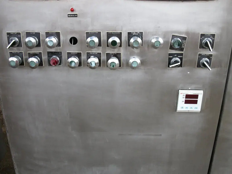 HTST Stainless Steel Panel Control Board