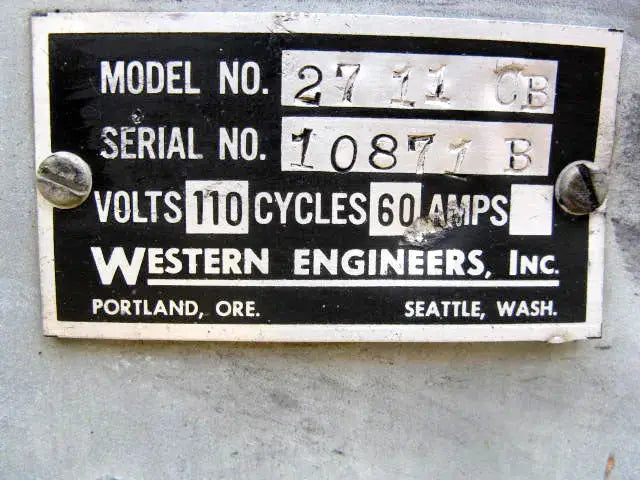 Western Engineers, Inc. 2711CB Ammonia Evaporator Coil (Low Temperature)