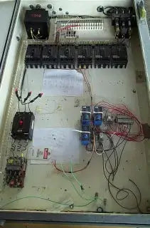 Panel de interruptores