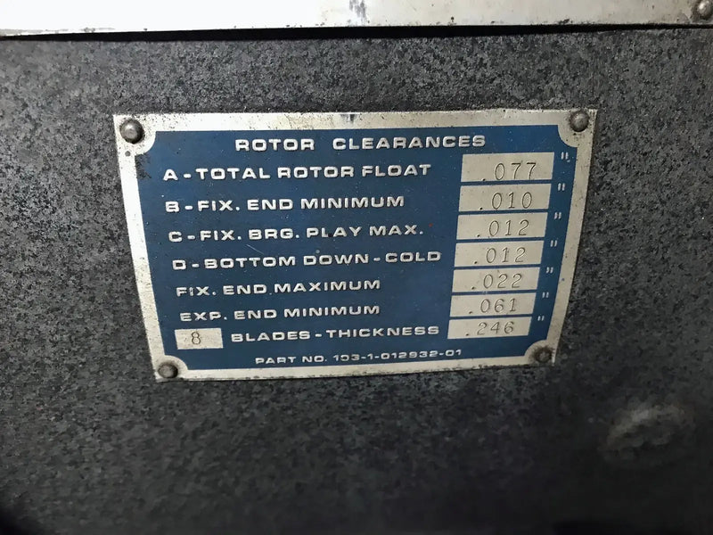 Fuller A150S Rotary Vane Compressor