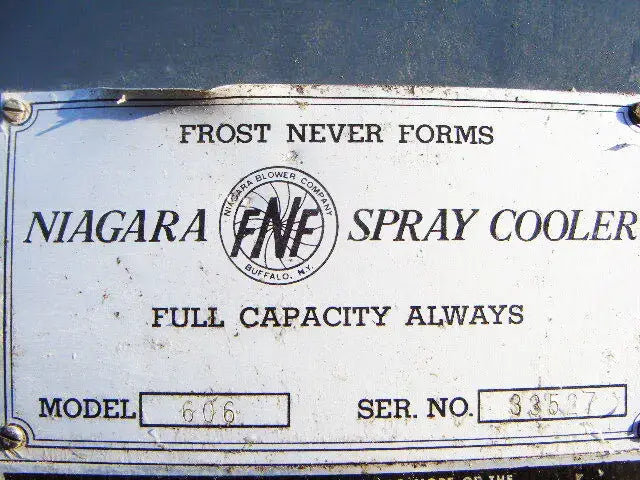 Serpentín evaporador de amoníaco Niagara 606