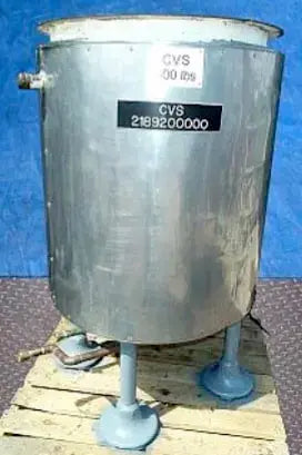 Stainless Steel Processor- 100 Gallon