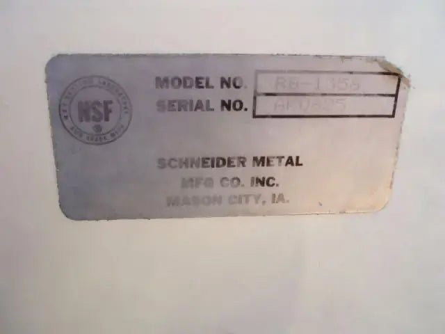 Schneider Manufacturing Company Insulated Ice Box