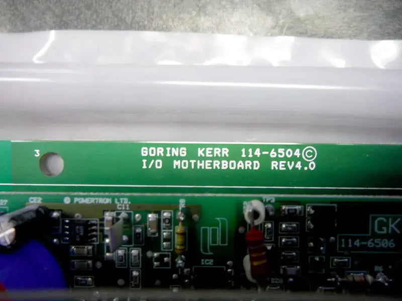 Placa base del detector de metales Goring Kerr sin usar