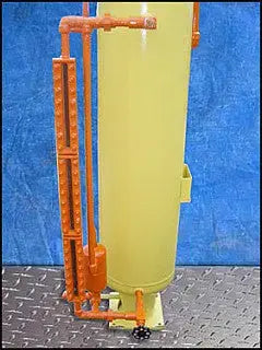 Morfab Inc. Receptor vertical de amoníaco - 40 galones
