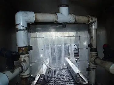 Transportador de túnel de lavado