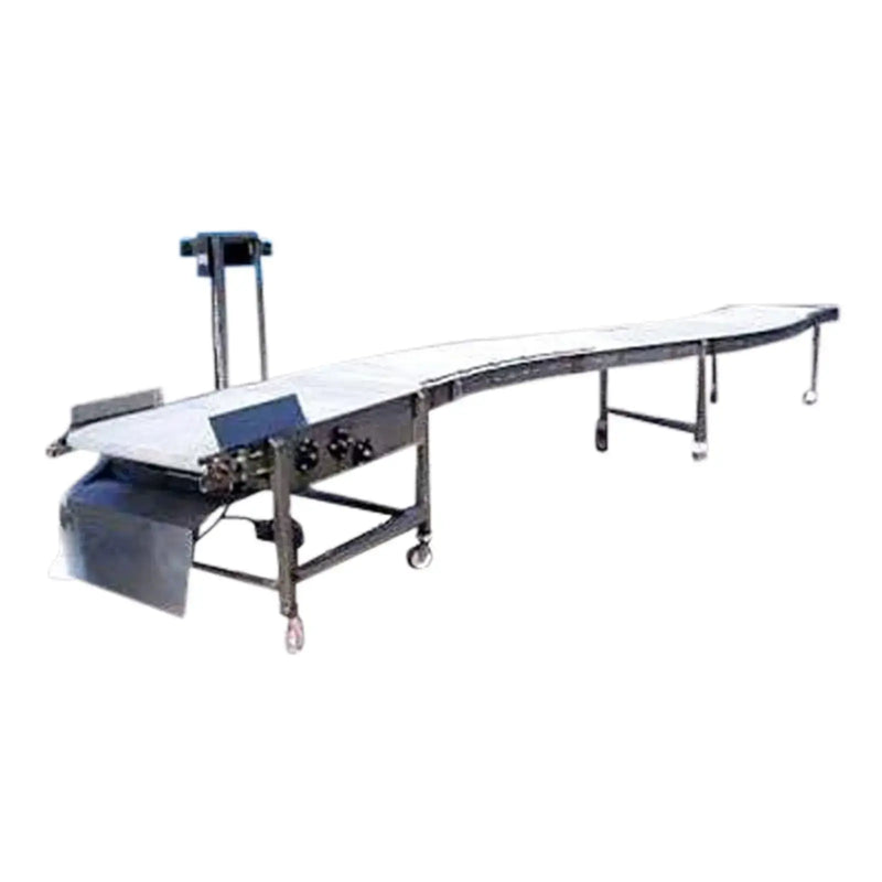 S-Shaped Stainless Steel Frame Transfer/Accumulation Conveyor