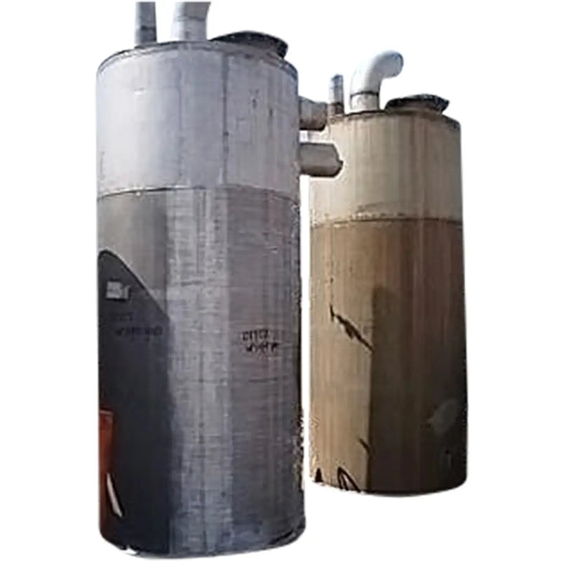 Stainless Steel Single Shell Vertical CIP Tank- 1500 Gallon