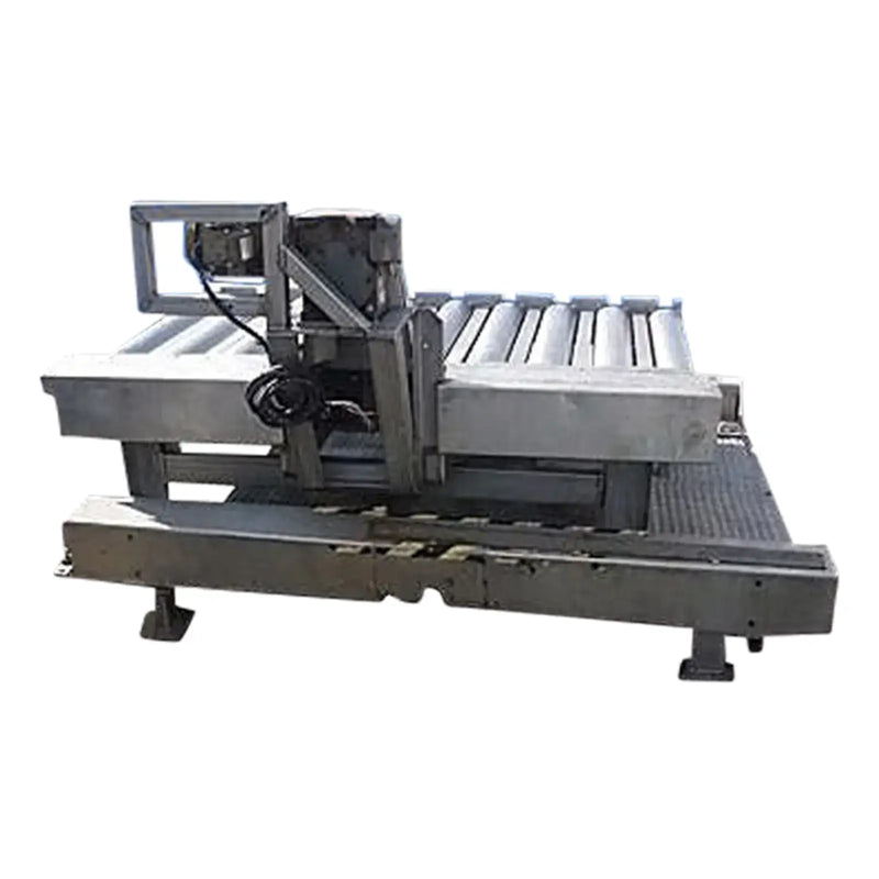 Avery WeighTronix Low Profile Floor Scale with Roller Conveyor