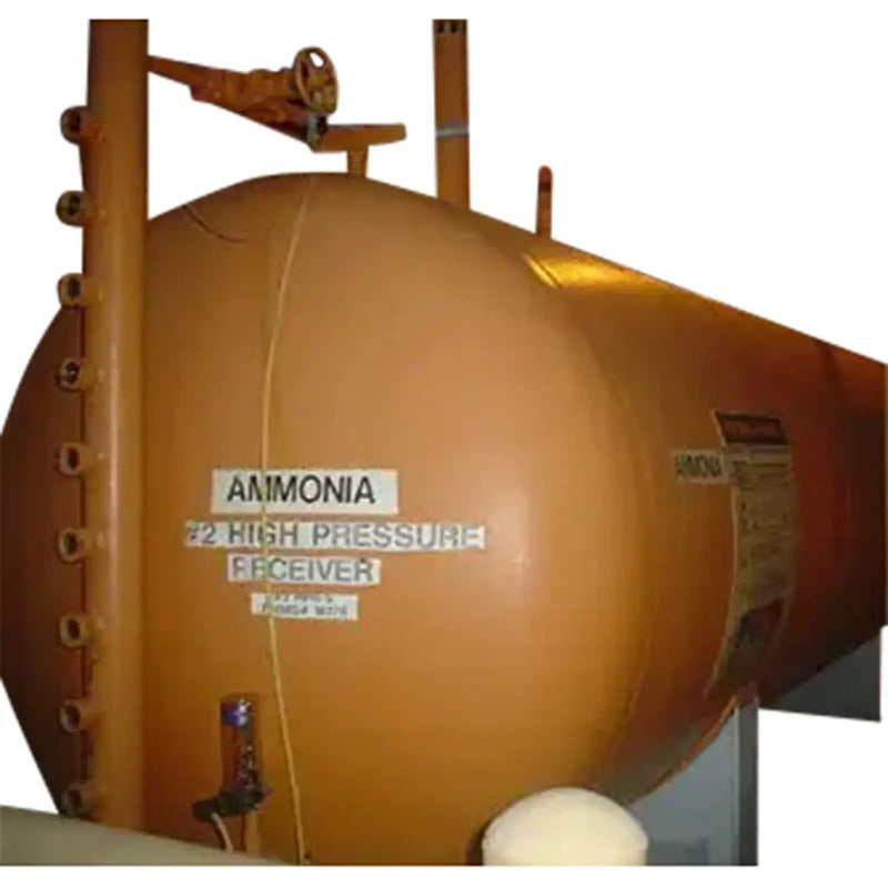 Tanque receptor de amoníaco horizontal EL Nickell: 4500 galones