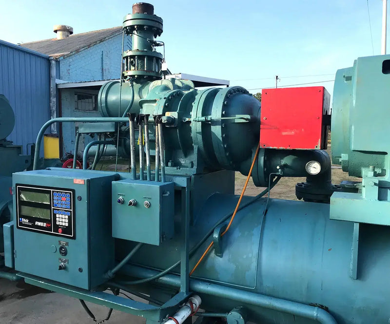 Frick Rotary Screw Compressor Package (Dunham-Bush 106, 500 HP 460 V, Frick Micro Control Panel)