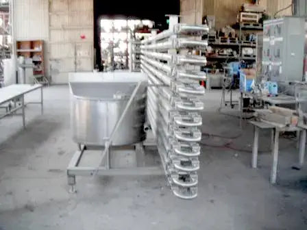 Feldmeier Triple Tube Single Stage Pasteurizer - 1,200 GPH