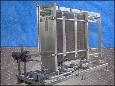 Intercambiador de calor de placas GEA Ahlborn - 1,117 pies cuadrados. Pie.