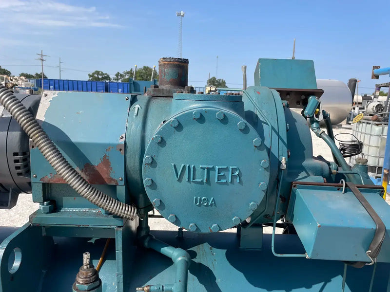 Vilter V2A022E02RIVSSCN Rotary Screw Compressor Package (Vilter VSSC, 40 HP, 460 V, Vilter MicroProcessor)