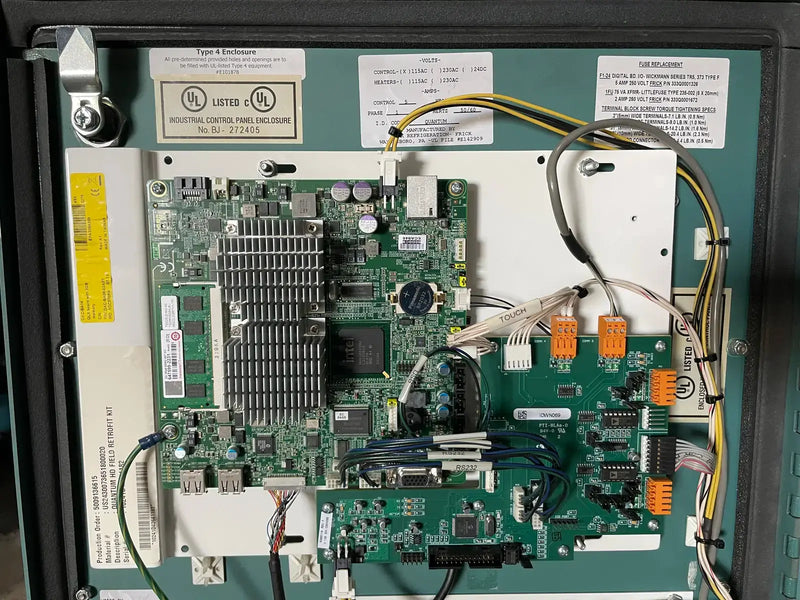 Frick RWF-II-270B Rotary Screw Compressor Package (Frick SGC, 159 BHP, Quantum HD Control Panel)