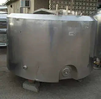 Tanque aislado de acero inoxidable - 500 galones