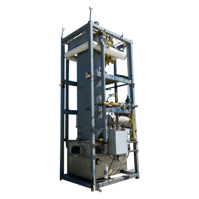 FRICK Máquina de hielo en tubo de acero inoxidable F36NLR70 (refrigeración de amoníaco (R-717), 36 toneladas por día)