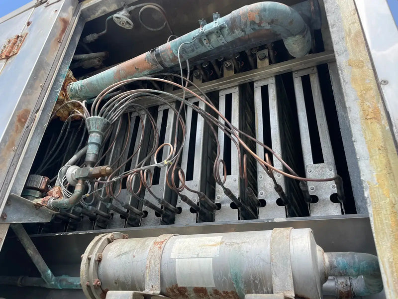 Turbo Ice Máquina de hielo con placa SCER BF80 de acero inoxidable (refrigeración con halocarbono (freón), 80 toneladas por día)