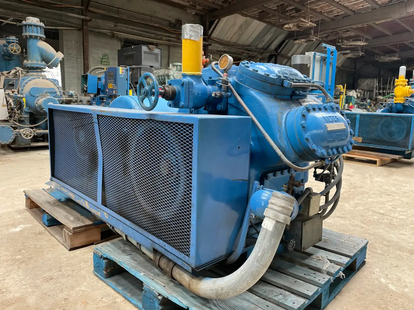 V. Major Compressor Vilter 458XL 8-Cylinder Reciprocating Compressor (150 HP, 460 V, Belt-