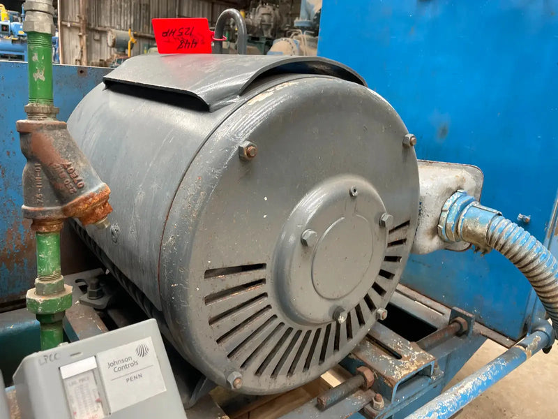 Vilter 448 8-Cylinder Reciprocating Compressor Package (125 HP, 460V,