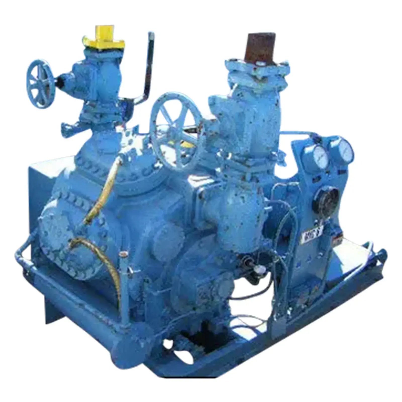 Recipicating Compressor Small Mycom / Reco N8B Ammonia 8-Cylinder Reciprocating Compressor - 60 HP