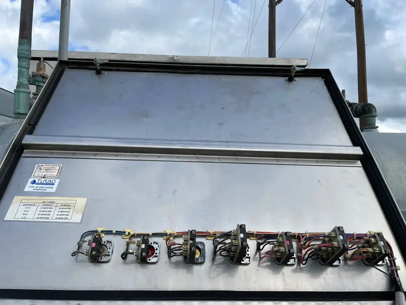 Turbo Ice Refrigeration CF 88 SCAR Máquina de hielo en escamas (refrigeración con halocarbono (freón), 10 toneladas por día)