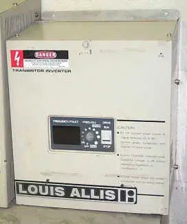 Inversor de transistores Louis Allis