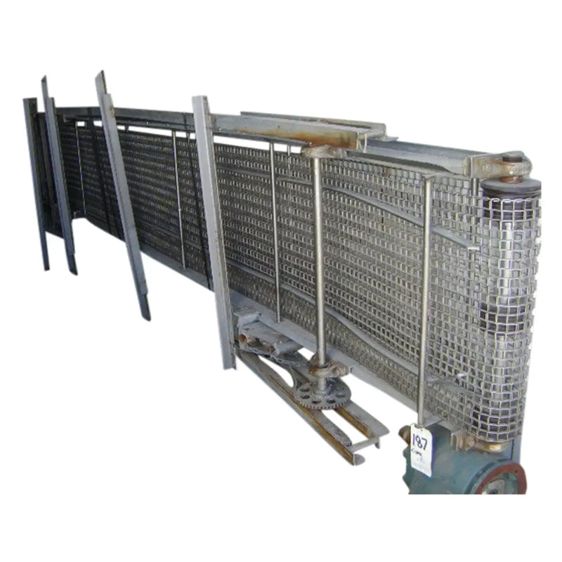 Stainless Steel Inclined Product Conveyor Section
