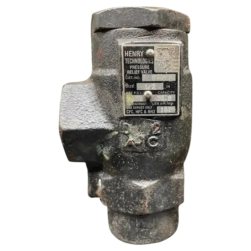 Henry Technologies 5601 Pressure Relief Valve 1/2" FPT x 1" FPT)