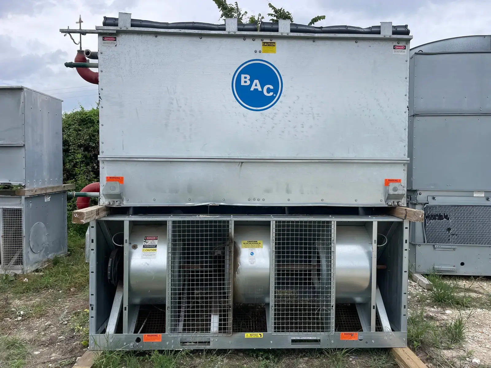 Bottom Condenser BAC VC1-90P Evaporative Condenser (BOTTOM BASE ONLY, 1 - 7.5 HP Motor,