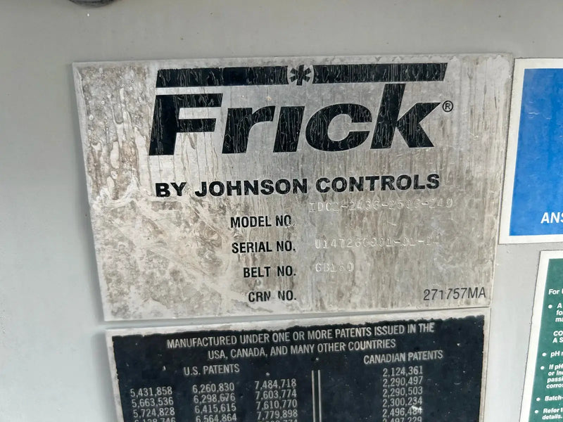 Frick IDC2-2436-2506-240 Evaporative Condenser (1,218 Nominal Tons)