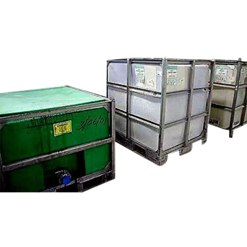 Caged Poly Construction Tote Bins-170 Gallons