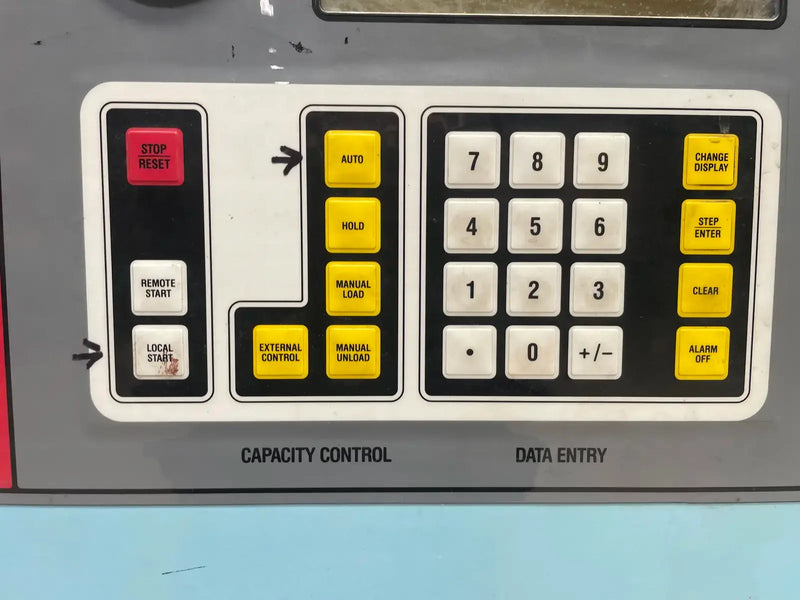 FES 225E Rotary Screw Compressor Package (Mycom 200MUD/5.8, 250 HP 230/460 V, FES Micro Control Panel)