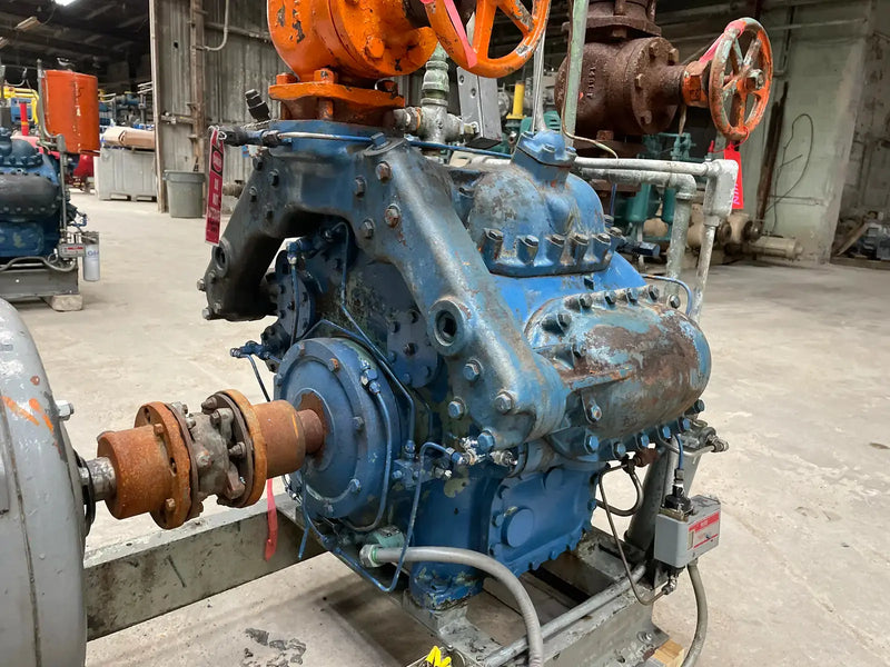 York A3089 8-Cylinder Reciprocating Compressor Package (75 HP 230/460