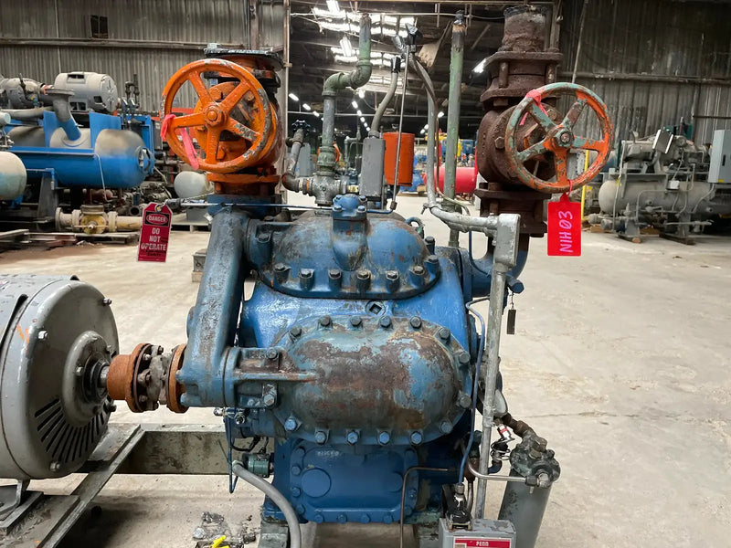 York A3089 8-Cylinder Reciprocating Compressor Package (75 HP 230/460