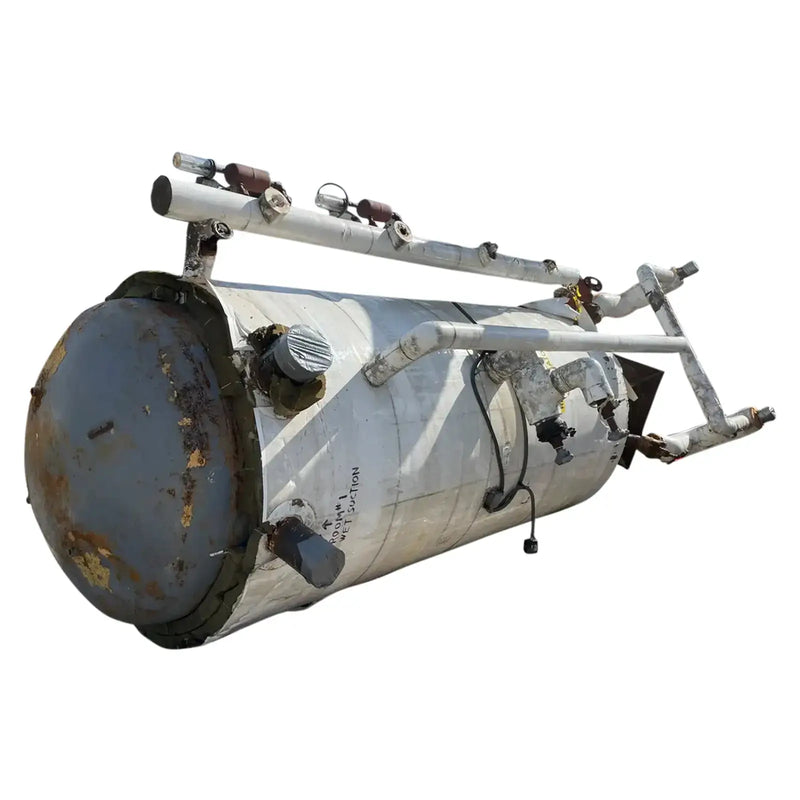 Recirculador de amoníaco vertical EL Nickell (42 pulgadas x 144 pulgadas, 1050 galones, bombas HP).