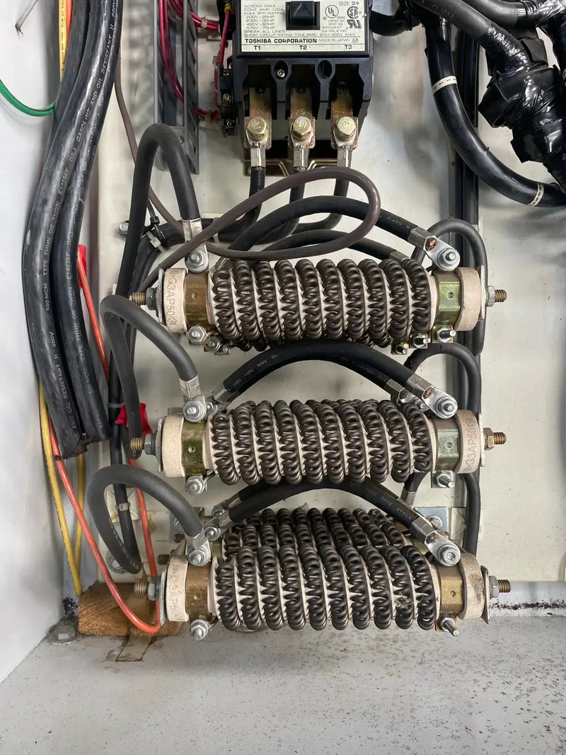 Arrancador de motor de compresor de tornillo Ram Industries (250 HP, 460 voltios, 60 Hz)