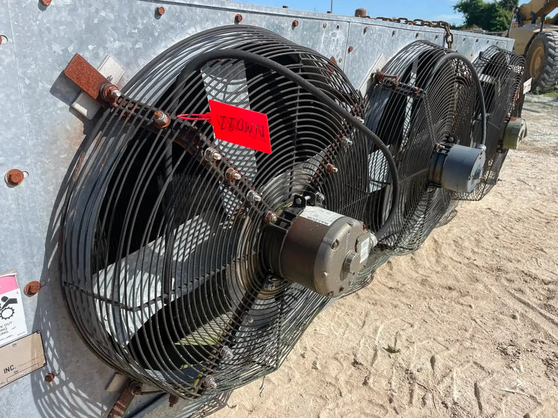 Imeco GPX340L8-1230 Ammonia Evaporator Coil - 15 TR, 3 Fans (Low Temperture)